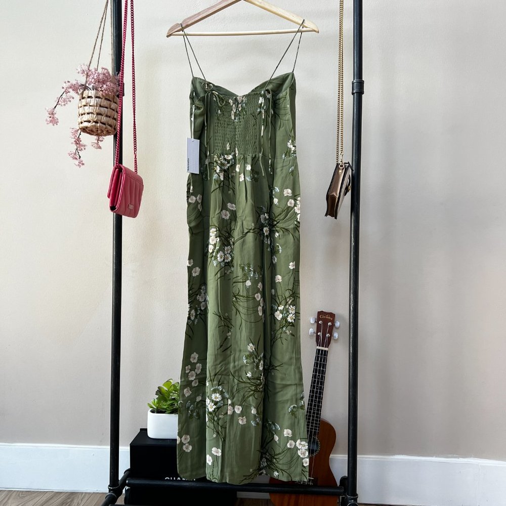 Reformation Kourtney Dress in Bonita NWT - Picture 3 of 14